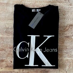 Calvin Klein Black and White Women's Top